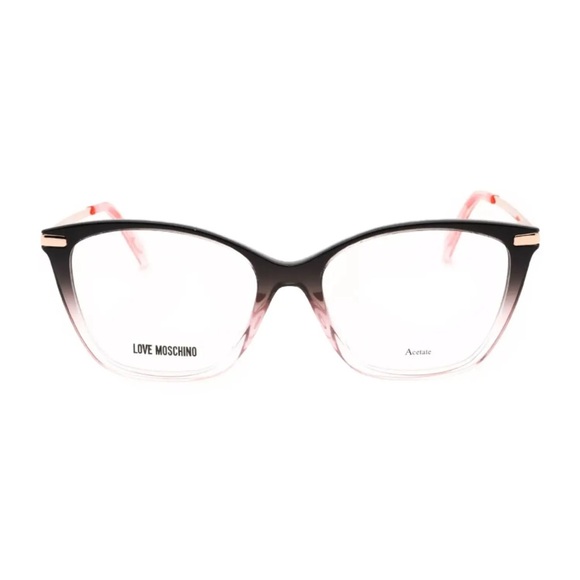 New Moschino Love Eyeglasses MOL 572 03H2 00 Black/Pink 53mm